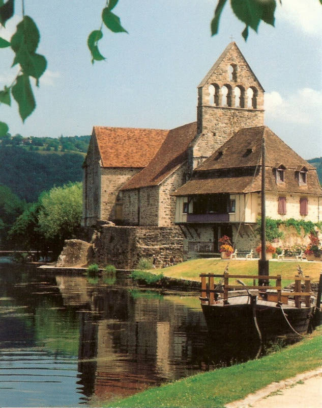 church along the river